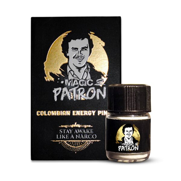 Magic Patron Energy Pinch Erleben Sie Energie neu! Magic Patron Energy Pinch ist mehr als nur ein Energielieferant – es ist Ihr persönlicher Booster für Höchstleistungen. Entwickelt für alle, die ihren Alltag mit maximaler Energie und Fokus meistern möchten, bietet Magic Patron eine natürliche, vegane und gesunde Alternative zu herkömmlichen Energiequellen